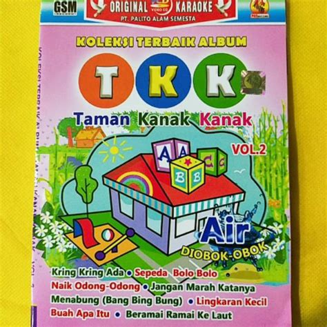 Jual Kaset VCD Original Karaoke Lagu Terbaik Taman Kanak Kanak Vol 2