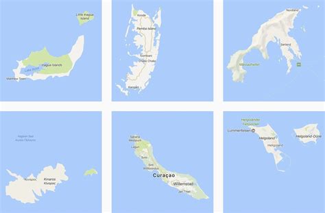 Island Map. – Present&Correct