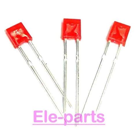 100 PCS LED 1 3 4 Red Superbright LED Light Emitting Diode Lamp 1X3X4