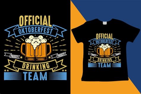 Designs De Camisetas Engra Adas Da Oktoberfest Vetor Premium