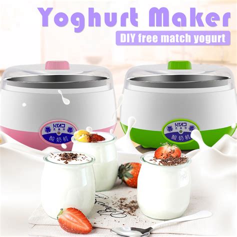 Electric Yogurt Maker Yogurt Automatic Stainless Steel Home Kitchen Diy