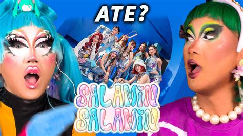 Bini Salamin Salamin Reaction Drag Queen Reacts Youtube