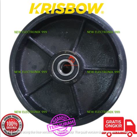 Promo Krisbow Roda Hand Pallet 3 Ton Kw0500398 Pu Steering Wheel Hand