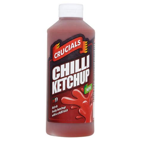 Crucials Chilli Ketchup 500ml Table Sauce Iceland Foods