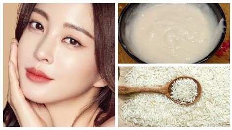 Diy Japanese Rice Mask For Natural Skin Whitening Home Remedies Youtube