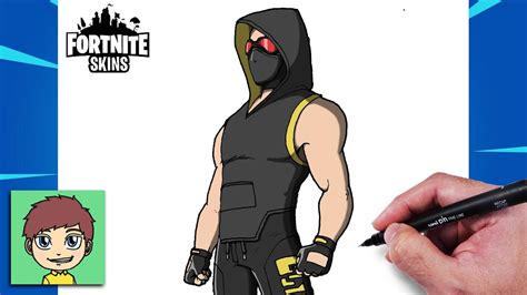 Como Desenhar Fortnite Shore Leave Skin Desenho Para Desenhar Youtube