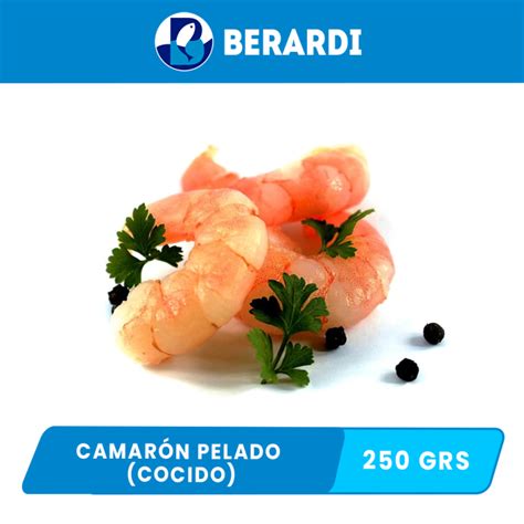 OFERTA Camarón Pelado Cocido x 250 GRS Venta online de Pescados y