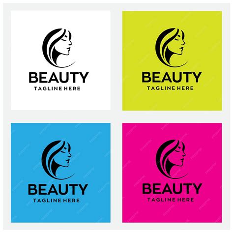 Premium Vector Beauty Woman Logo Design Editable File