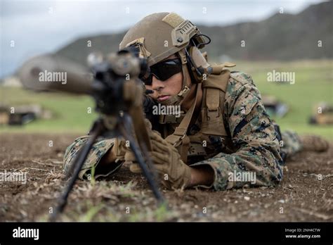 U S Marine Corps Pfc Gabriel Ramos An Infantryman With 3d Littoral