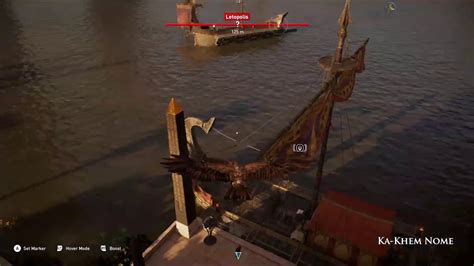 Assassins Creed Origins Khem Trireme Treasure Youtube