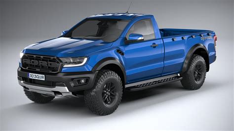 Ford Ranger Raptor Single Cab 2019 3d Model By Squir