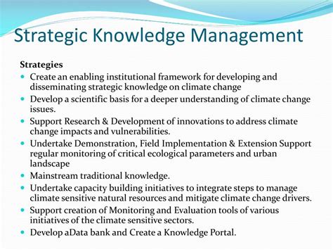 PPT Strategic Knowledge Management PowerPoint Presentation Free