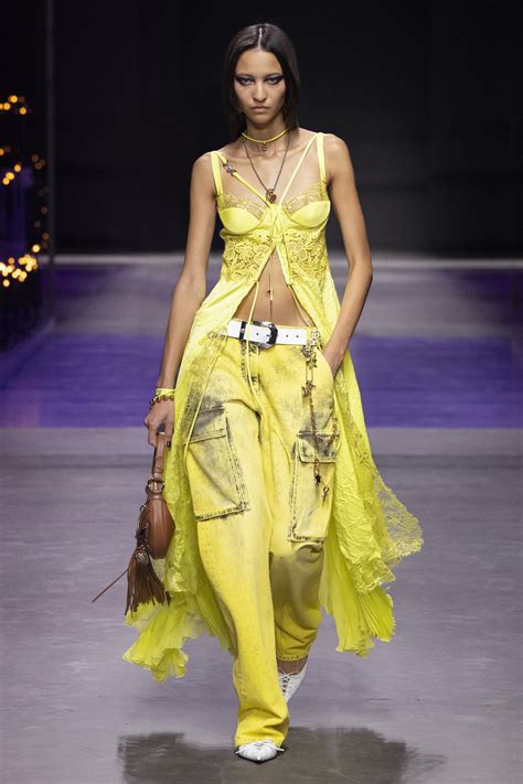 Versace Spring/Summer 2023: Good Girls Go Grunge - V Magazine