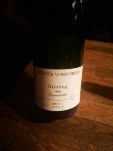 Stefanie Vornhecke Mosel Vom Grauschiefer Riesling Vivino Australia