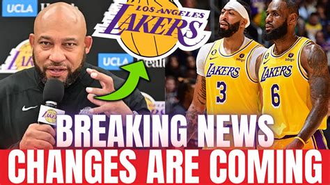 Darvin Ham Confirmed Breaking News Lakers News Lakers Update