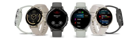 Venu 3S GPS Sports Tracking Smartwatch Black Smartwatches