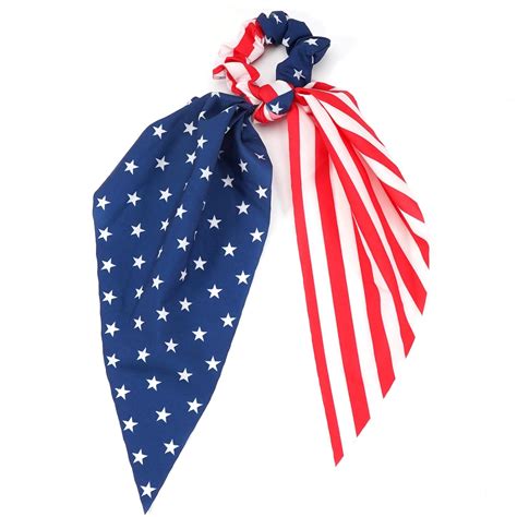 Amazon 4th Of July Hair Ties For Women Girls Independence Day