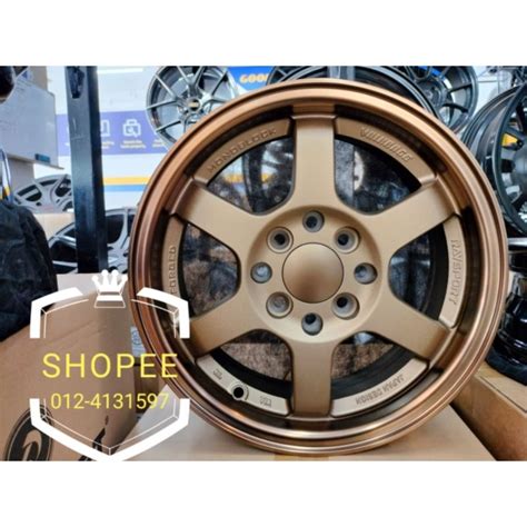 New Sport Rim 14 Inch Te37 Rm 740 Kancil Myvi Axia Kena Beli 2kali