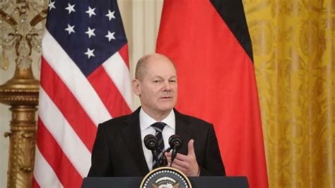 Scholz In Washington Trump Als Unsichtbarer Begleiter