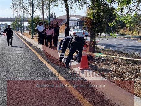 Muere Abuelito Tras Ser Atropellado Sobre La Autopista Tlaxcala