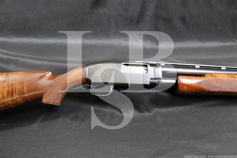 Winchester Model 12 1912 M12 12 Ga 30″ Full Pump Action Shotgun 1968 Candr Lock Stock And Barrel