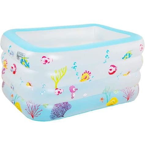 Piscine Gonflable Enfant Baignoire Gonflable Pour Douche Bebe Leicht