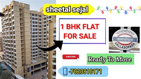 1bhk Flat For Sale In NALLASOPARA WEST Sheetal Sejal By DGS GROUP