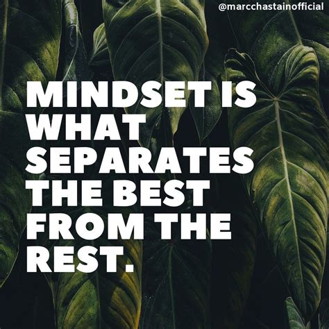 Marcchastainofficial Posted To Instagram Mindset Is What Separates