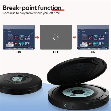 Buy Portable Cd Player With Headphones Anti Skip Cd Players For Home