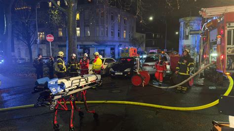 Feuerwehreinsatz an der Nevigeser Straße in Wuppertal