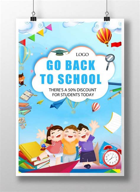 Creative Back To School Day Poster Template Imagepicture Free Download