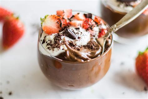 Avocado Chocolate Pudding Vegan Sunkissed Kitchen