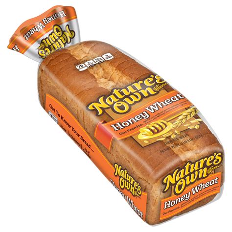 Nature S Own Honey Wheat Bread Nutrition Label Besto Blog