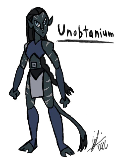 I made an Unobtanium gemsona because i got a sign from a higher being ...