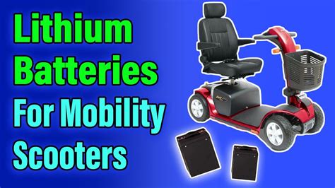 Lithium Batteries For Mobility Scooters YouTube