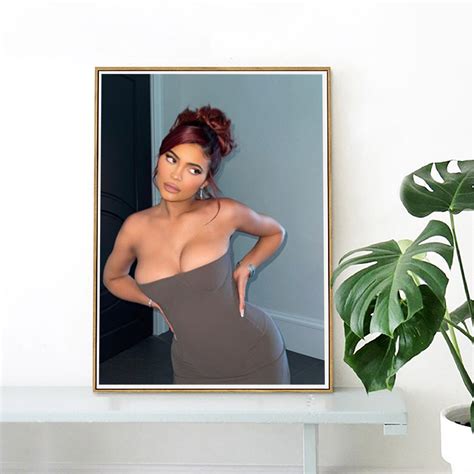 Kylie Jenner Canvas Poster Kylie Jenner Poster Kylie Jenner Etsy