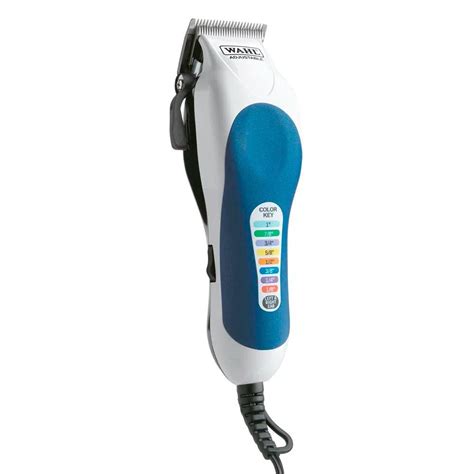 Máquina de Cortar Cabelo Wahl Color Pro 20 Peças 127V Branco 79300