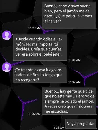 Hombre de 35 es regañado por mensajes de texto por supuesta mamá