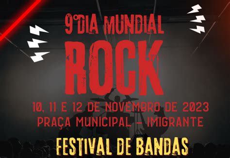 Notícia 9º Dia Mundial Do Rock Tem Atrações Divulgadas Prefeitura