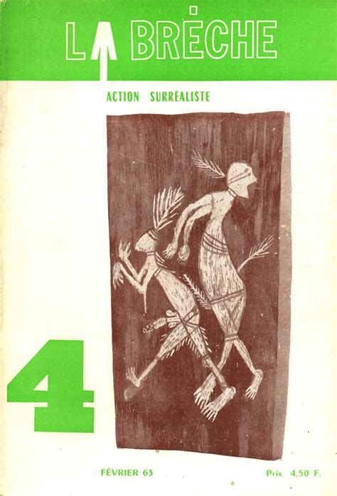 Revue La Brèche action surréaliste n4 février 1963 par Robert