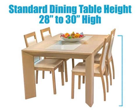 Dining Table Dimensions Size Guide Designing Idea