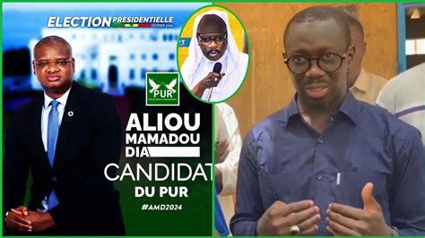 Premi Re R Action De Cheikh Tidiane Youm Sur Le Candidat Du Pur Aliou