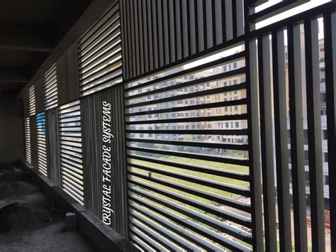 Aluminum Aluminium Box Louvers Installation Service At Rs 500sq Ft In Pune