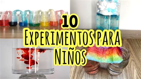 Descubre Incre Bles Experimentos Para Ni Os De De Primaria