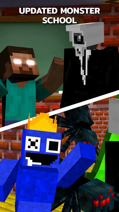 Monster School For Minecraft For Iphone Download