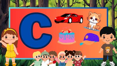 Words That Start With C Learn The Alphabet Learn Letter C Letter