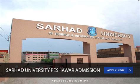 Sarhad University Peshawar BS Admission 2024