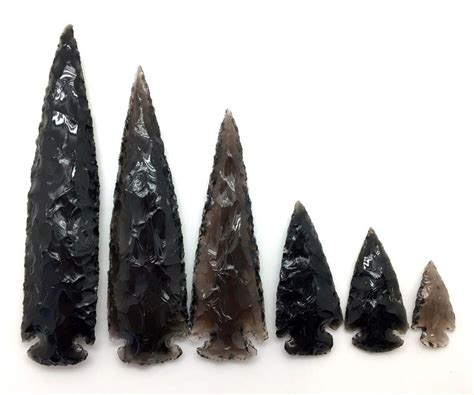 Black Obsidian Arrowhead 6 One Arrow Ubicaciondepersonascdmxgobmx