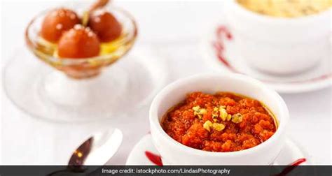 Gajar Ka Halwa With Coffee Gulab Jamun Recipe Ndtv Food