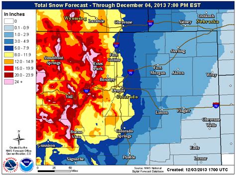 Colorado Getting SLAMMED with Snow Next 3 Days | 1-3 Feet of Snow ...